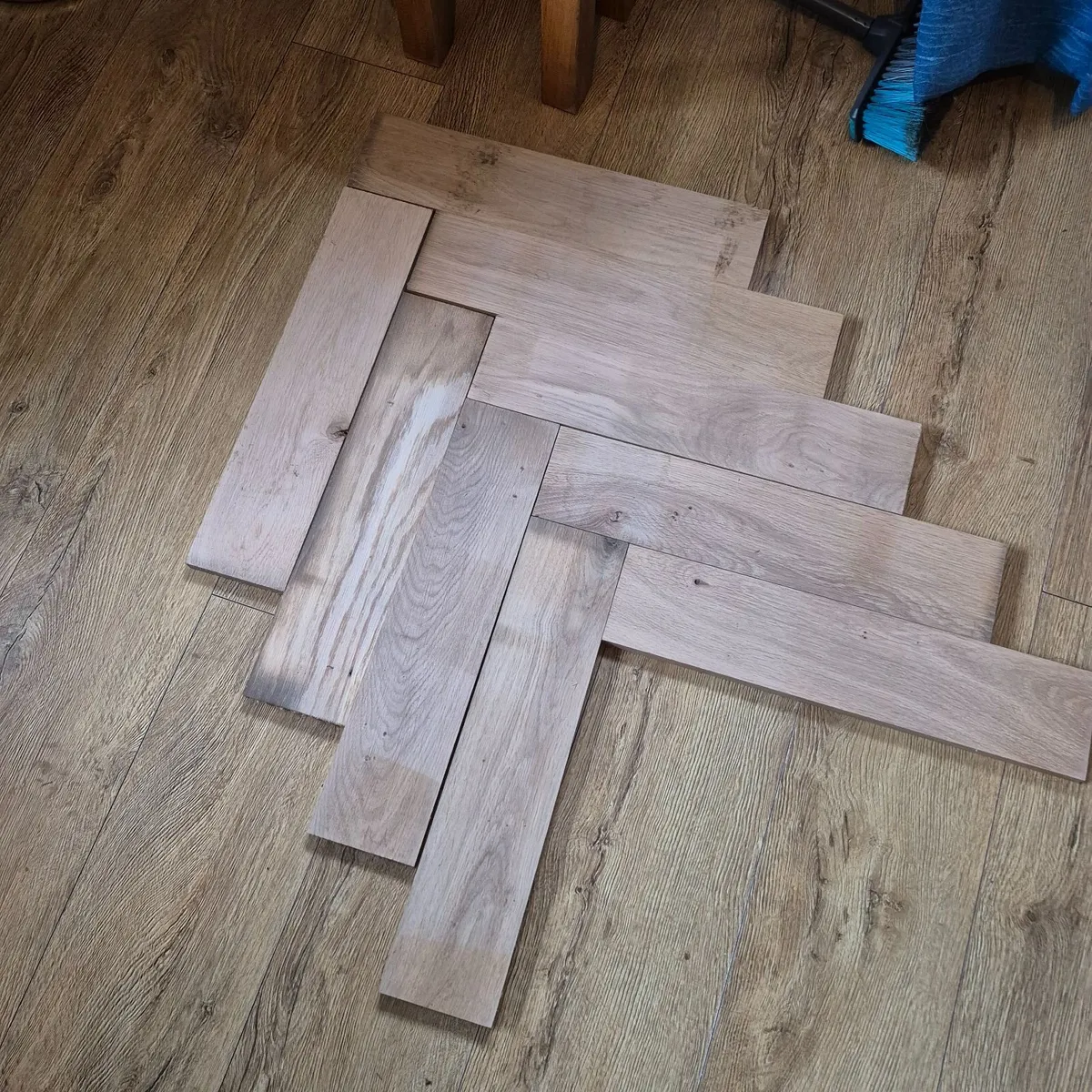 Oak flooring