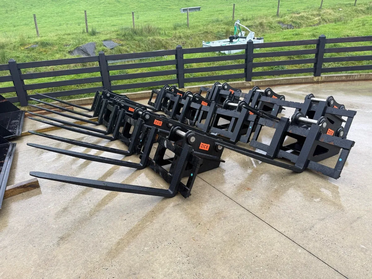 New 13 ton DCE excavator forks - Image 3