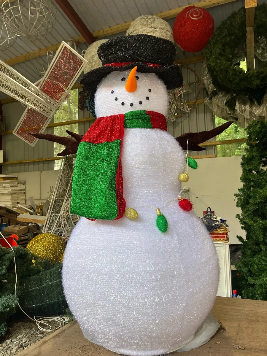 Snow man christmas decoration