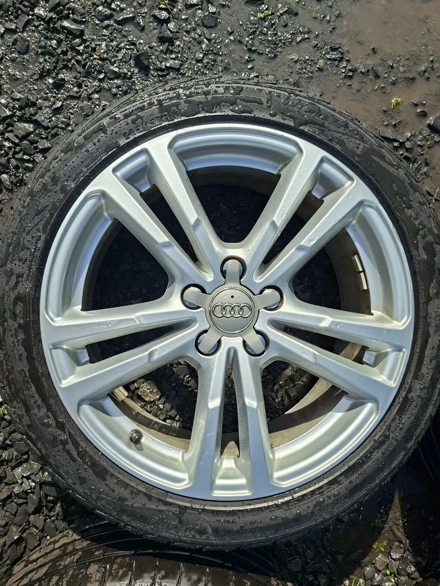 18" Audi,  Vw,  Seat,  Skoda Alloys with tyres - Image 2
