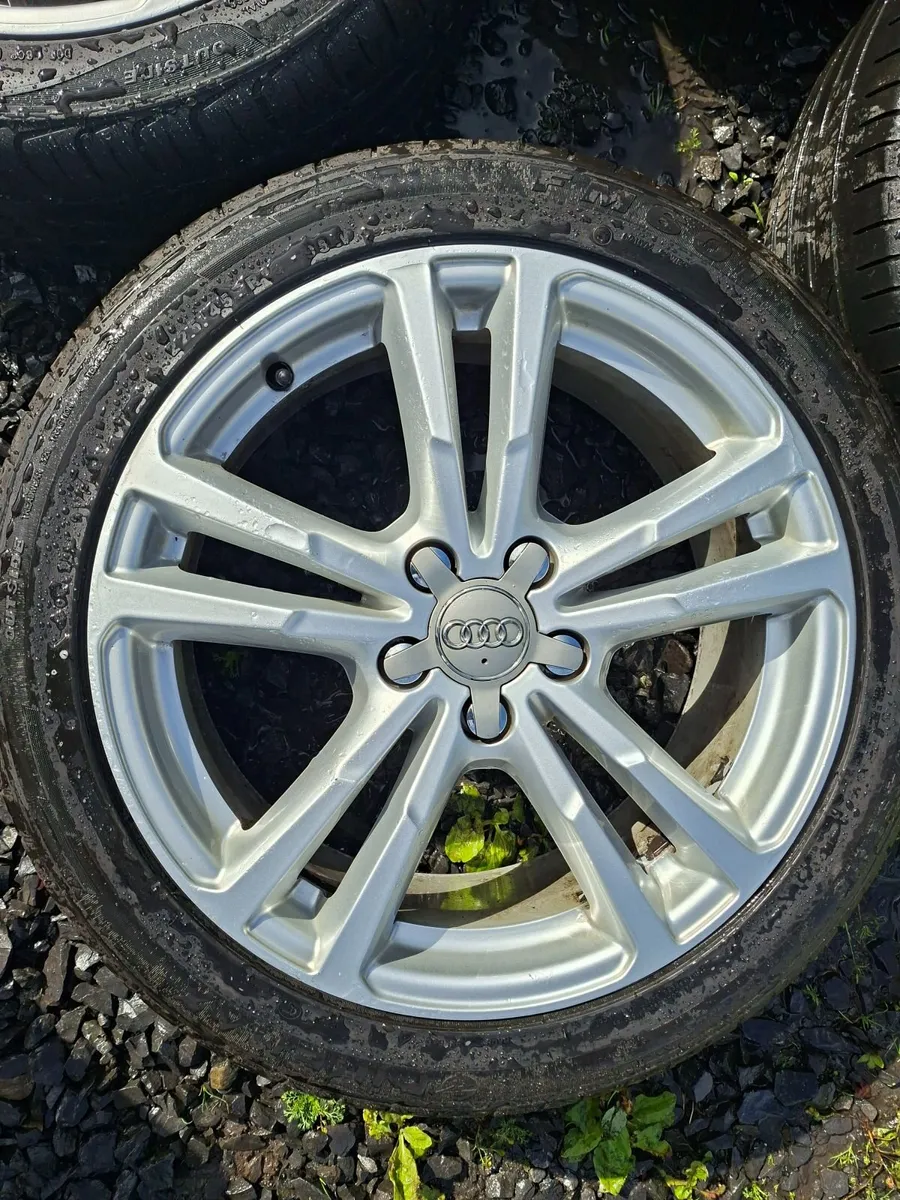 18" Audi,  Vw,  Seat,  Skoda Alloys with tyres - Image 1