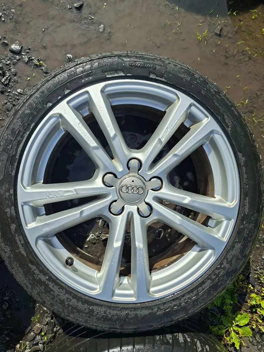 18" Audi,  Vw,  Seat,  Skoda Alloys with tyres - Image 3