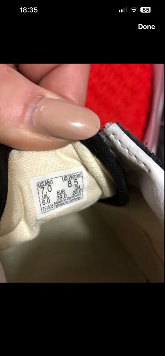 Mens vans trainers size 6 €30 - Image 4