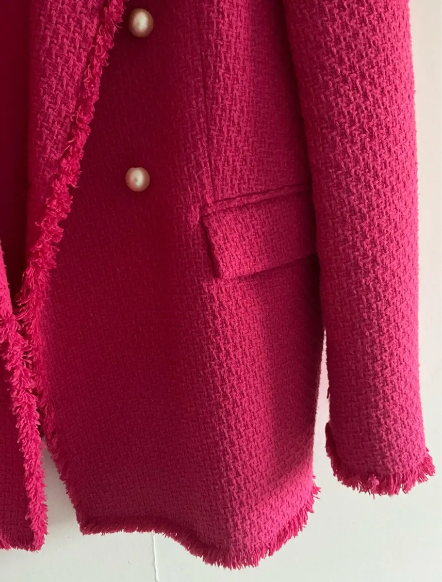 Lady’s Cerise Jacket - Image 2