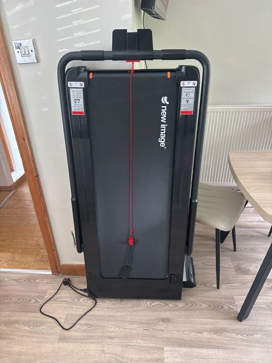 NEW IMAGE FITT Mill Smart Bluetooth Treadmill & Walking Pad - Grey