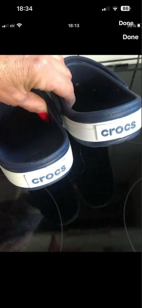 Boys crocs size 1 €20 - Image 4