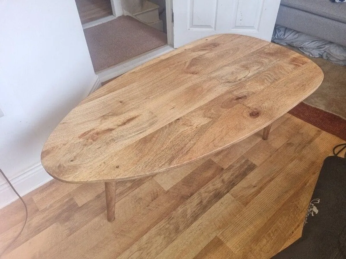 Mango wood coffee table - Image 3