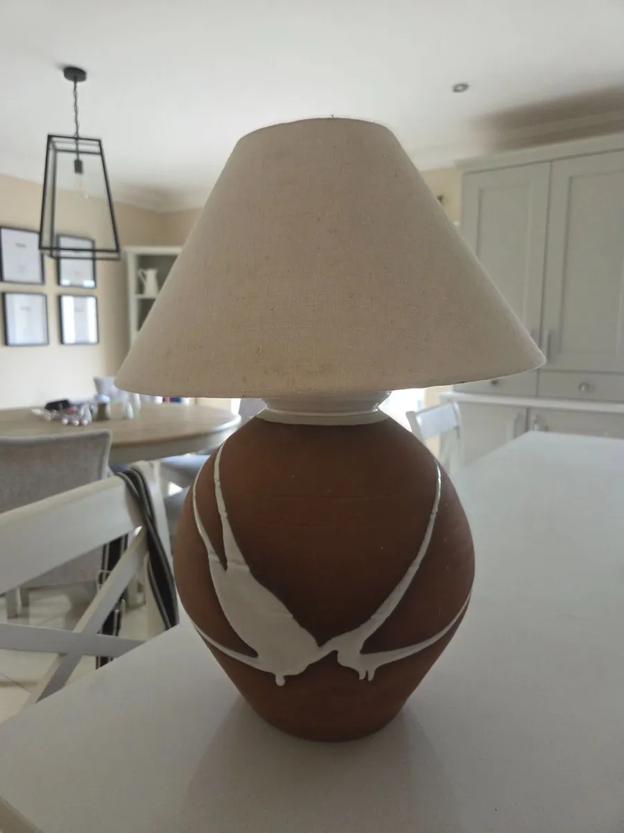Pottery lamp - Image 2