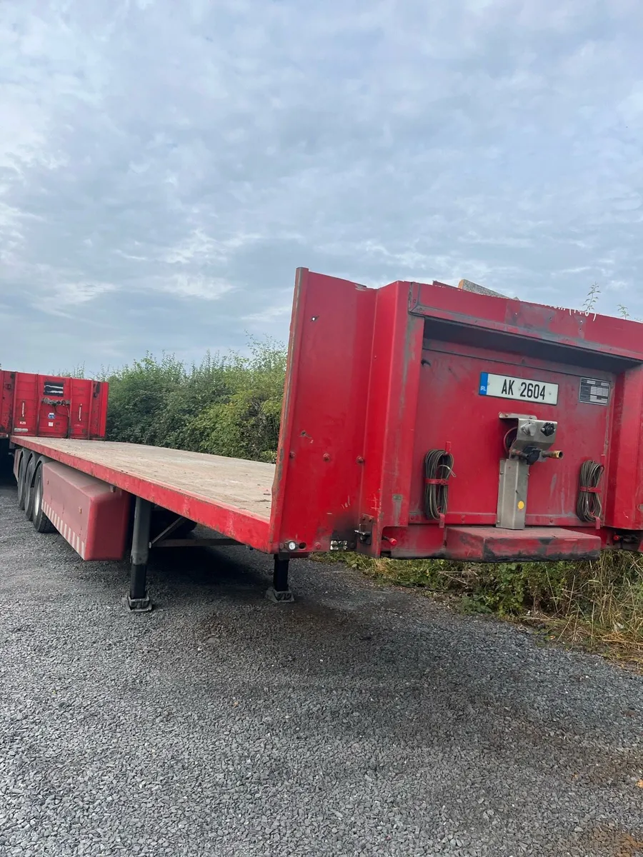SDC Flat trailer, Drum Brakes - Image 2