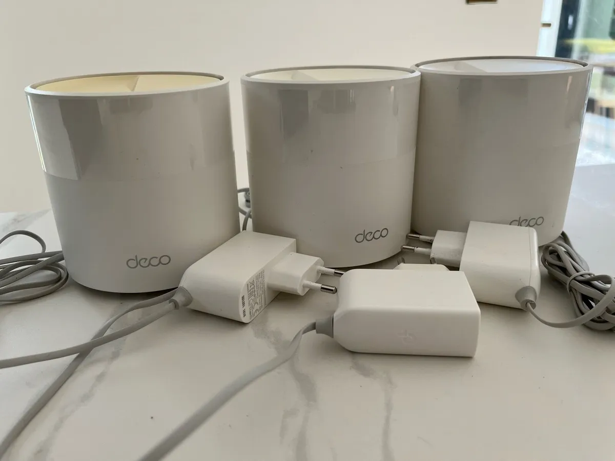 3 pack TP-Link Deco X50 AX3000 Mesh Wi-Fi Set - Image 1