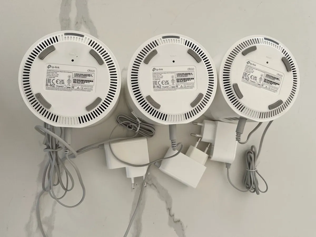 3 pack TP-Link Deco X50 AX3000 Mesh Wi-Fi Set - Image 4