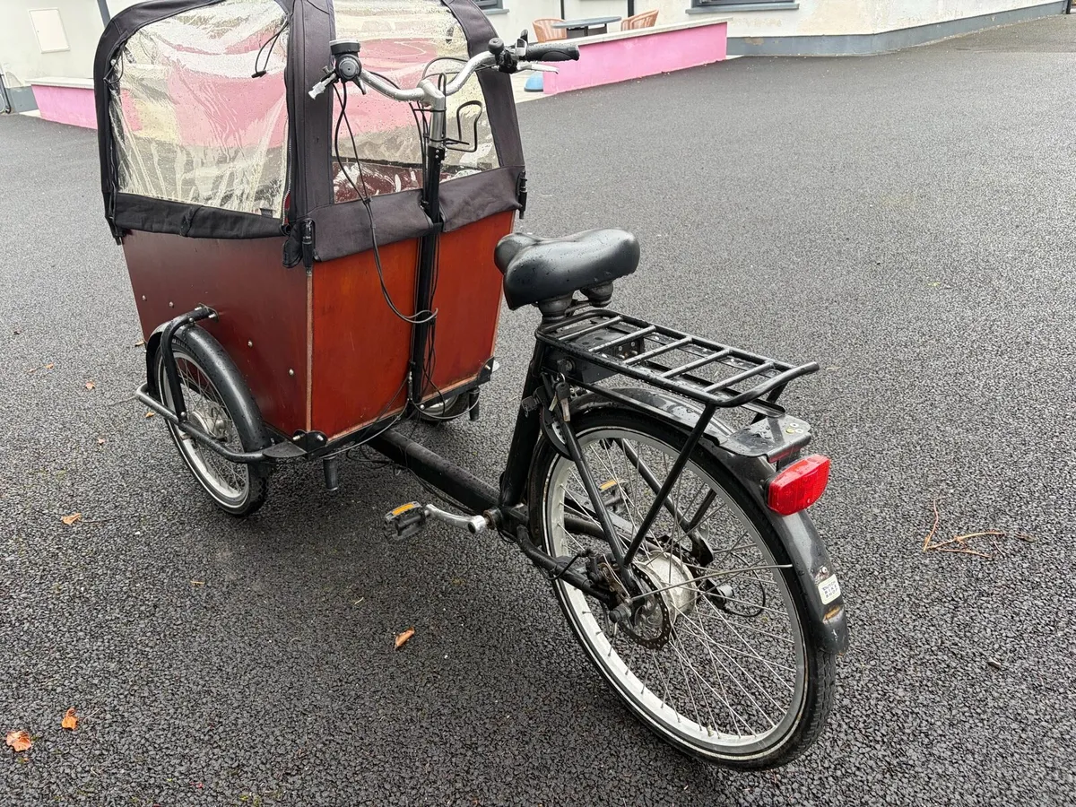 Electric 3 wheel Babboe big cargo bike - Image 3