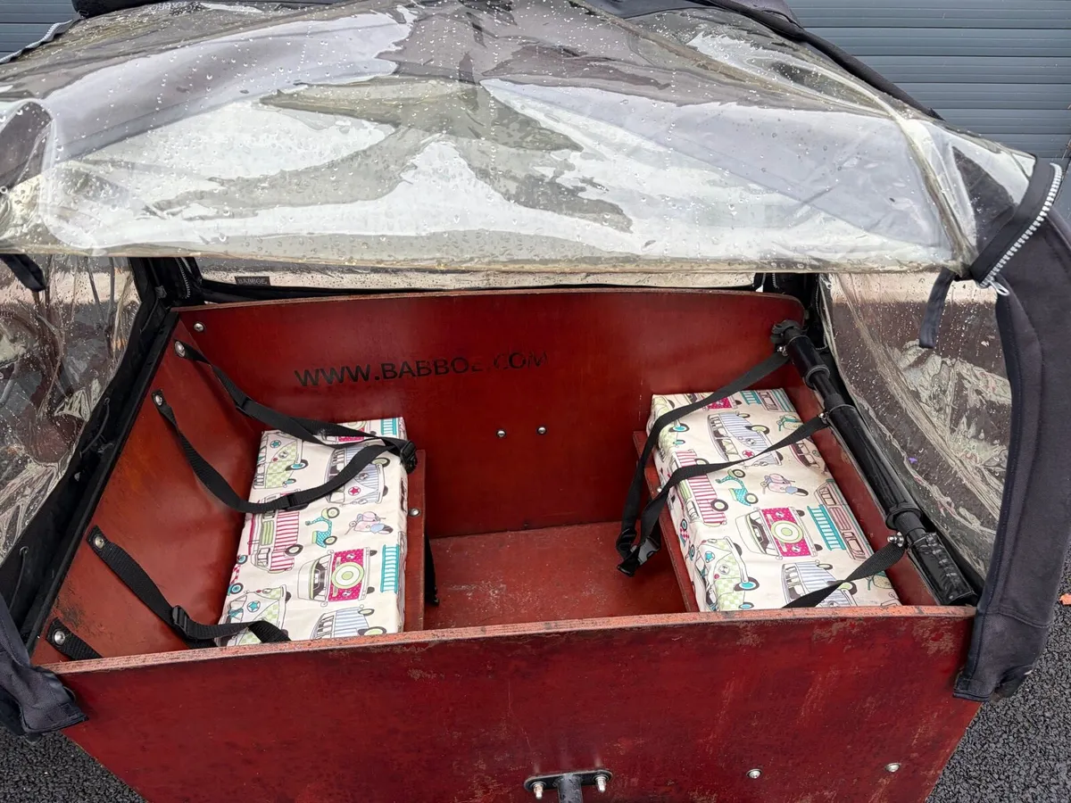 Electric 3 wheel Babboe big cargo bike - Image 4