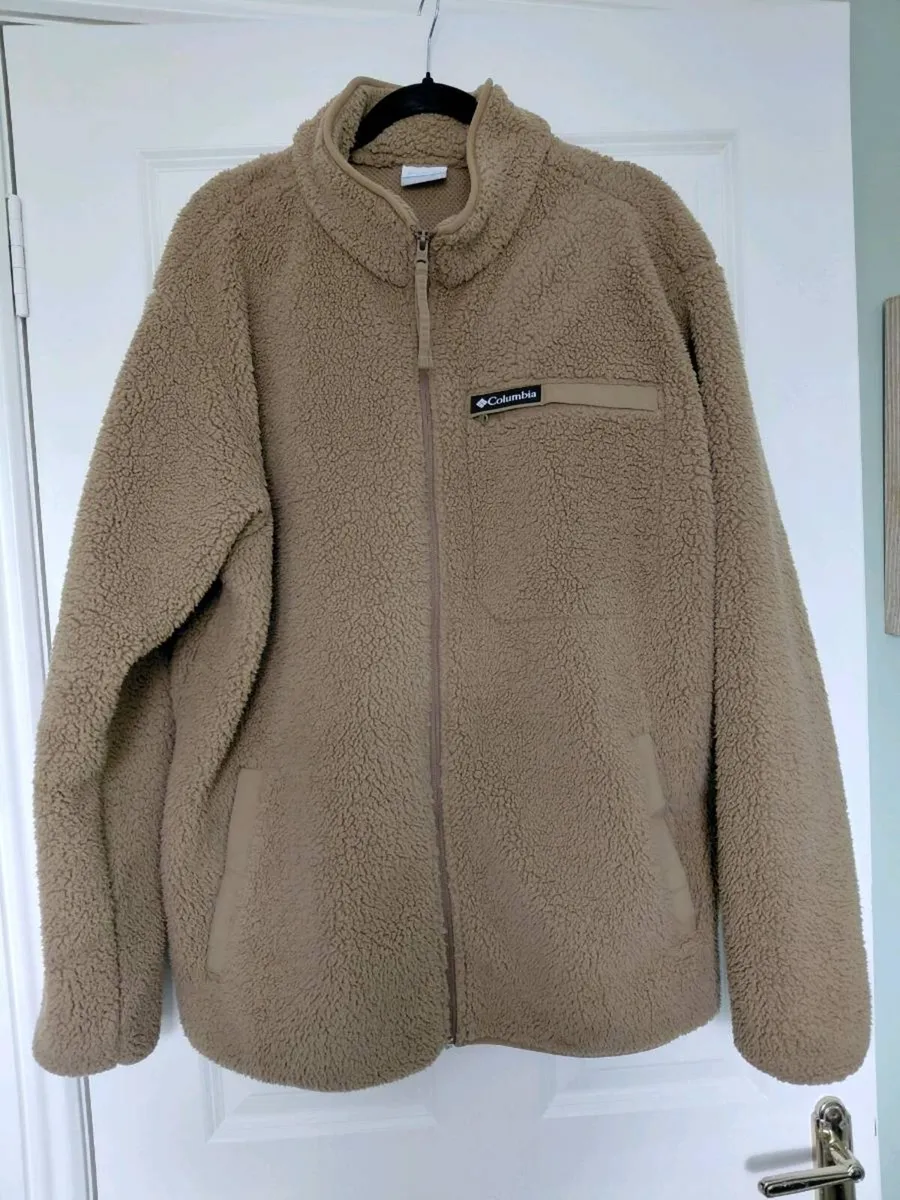 Mens Columbia zip up fleece - Image 1