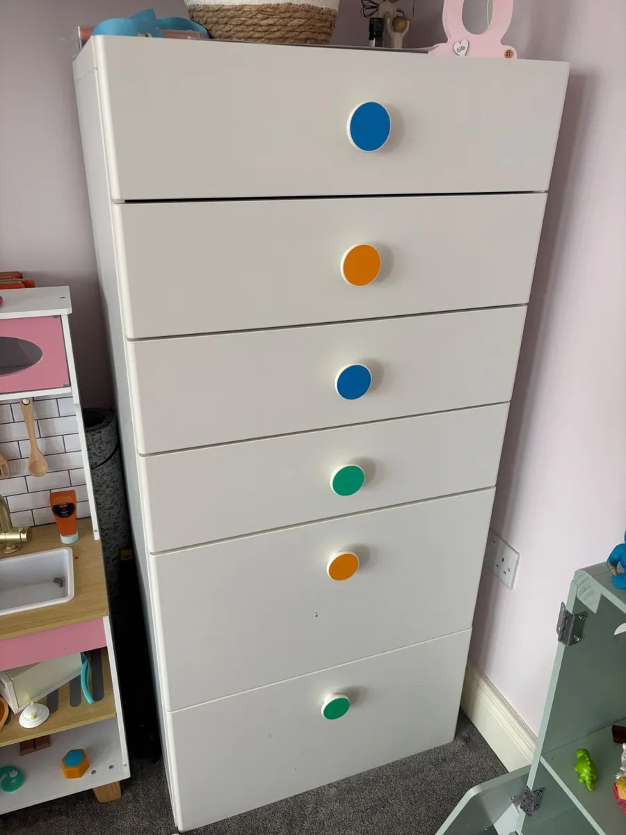 IKEA Stuva 6 drawer unit