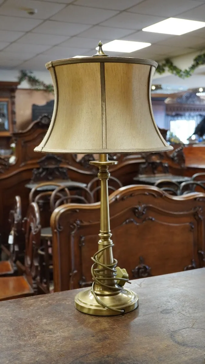 Brass Table Lamp - Image 1