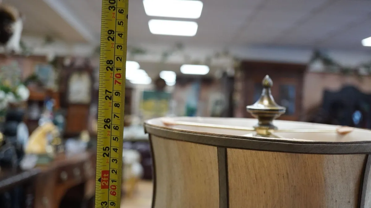 Brass Table Lamp - Image 4