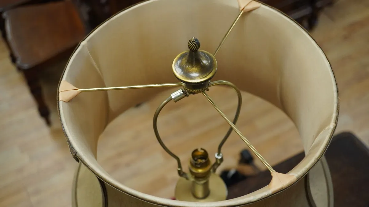Brass Table Lamp - Image 3