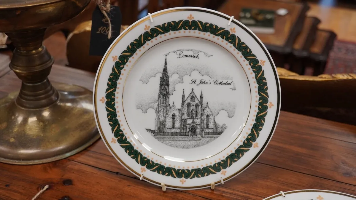 Set of 6 Limerick Wall Plates - Image 2