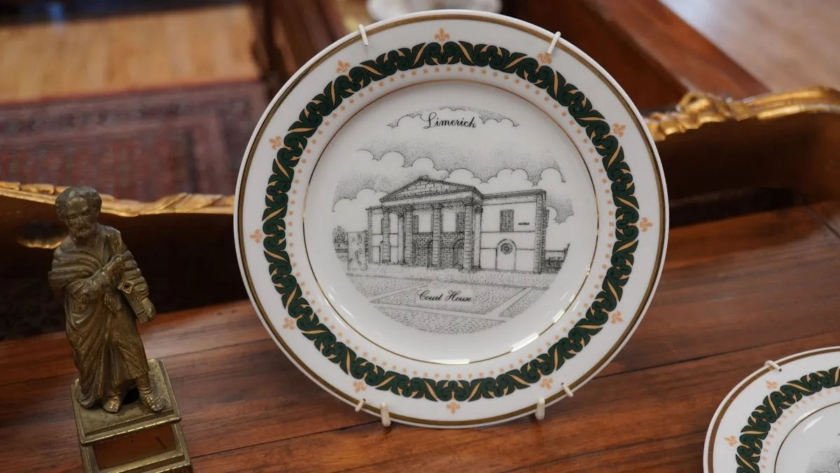 Set of 6 Limerick Wall Plates - Image 4