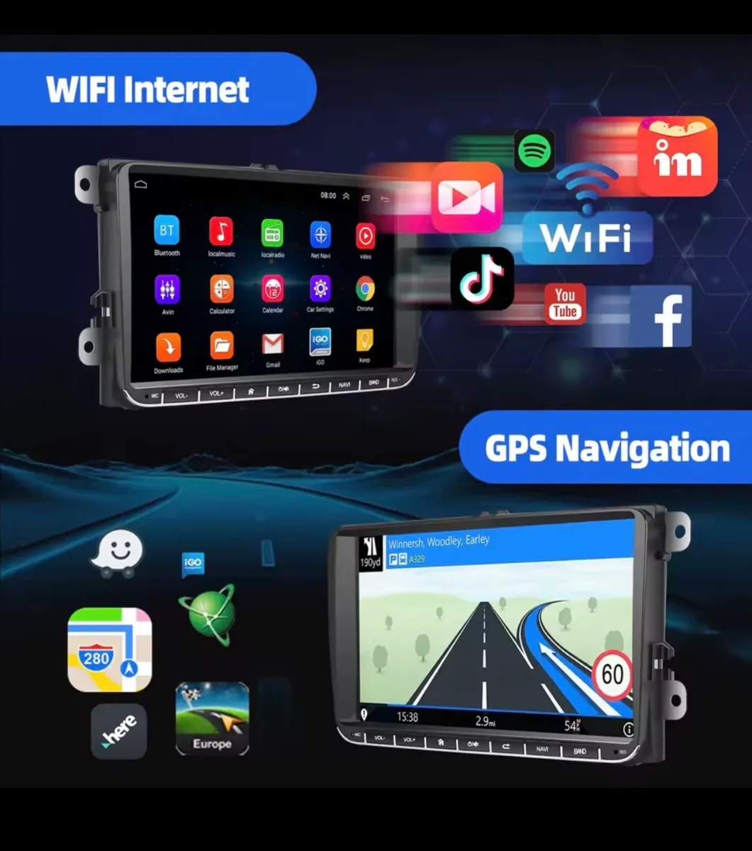 Vw Android Applecar 9" radio - Image 3