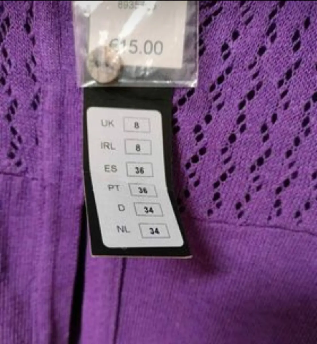 Penny's lilac top new with tags size 8 €6
Can do b - Image 4