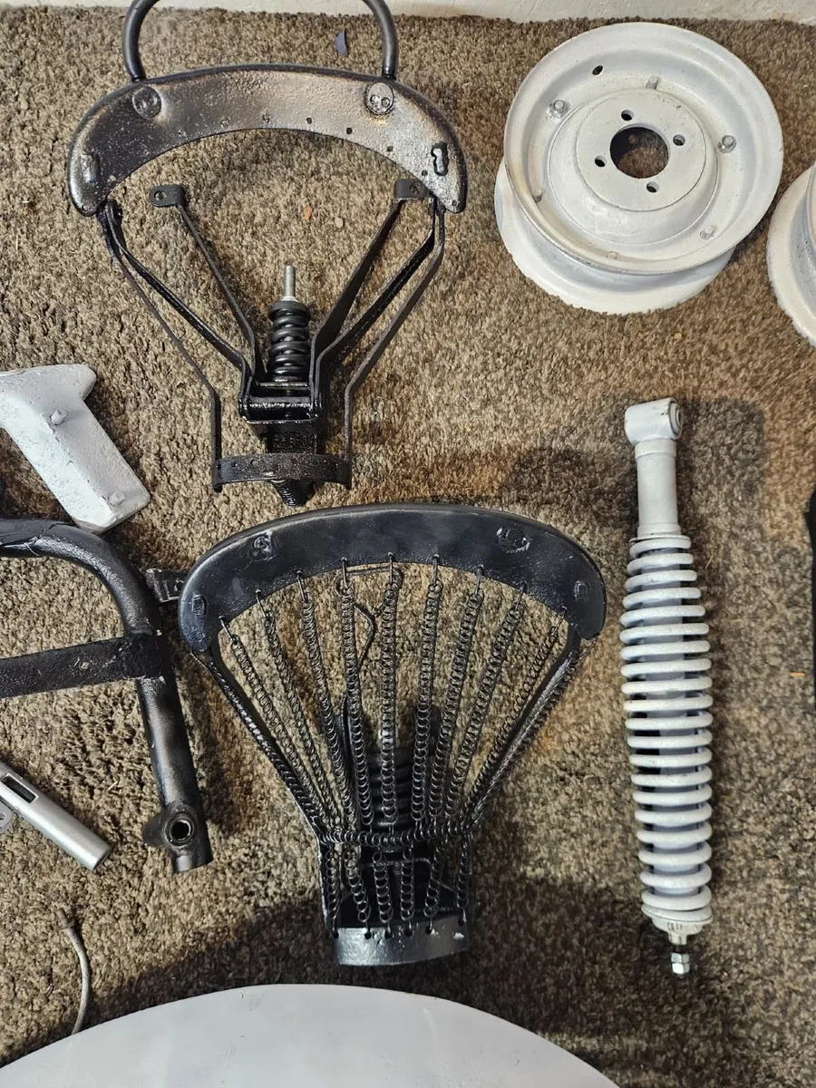 vintage motorbike parts - Image 4