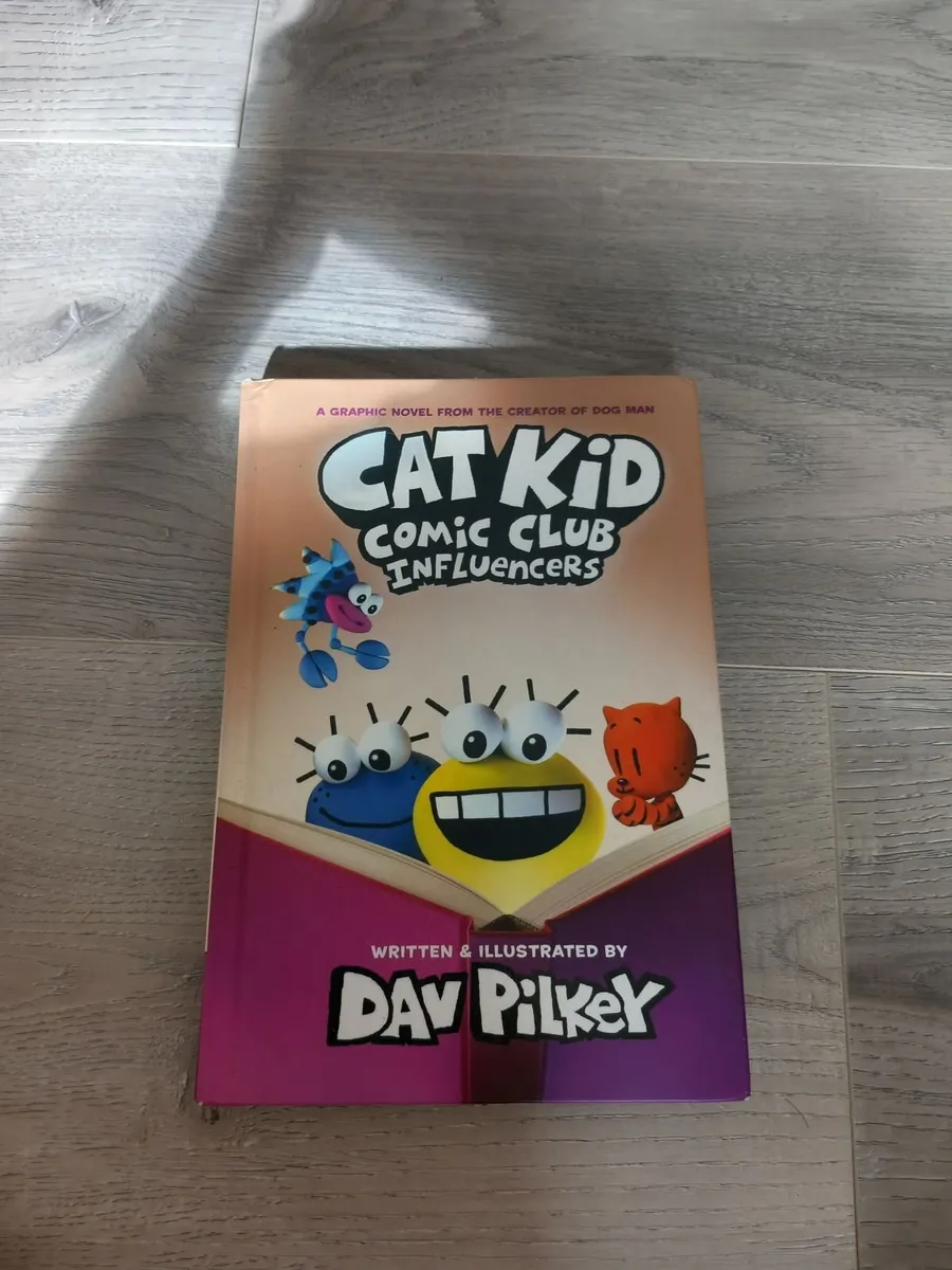 Cat Kid Comic Club Influencers Hardback