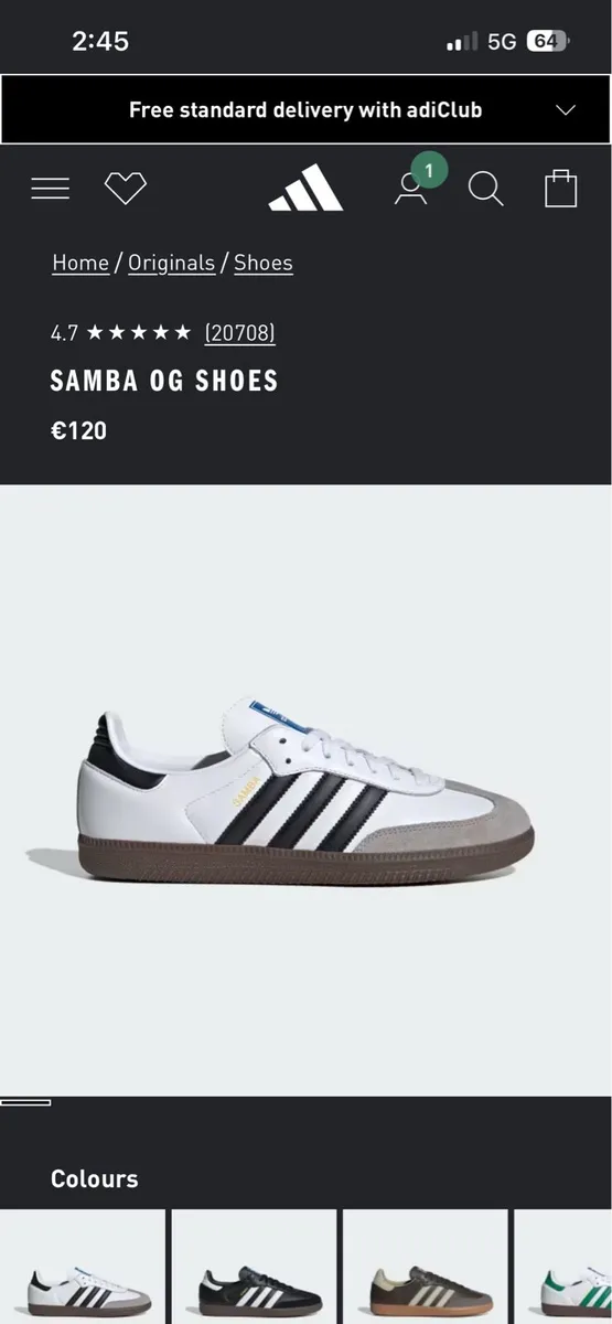 Adidas original sambas cute shoes - Image 2