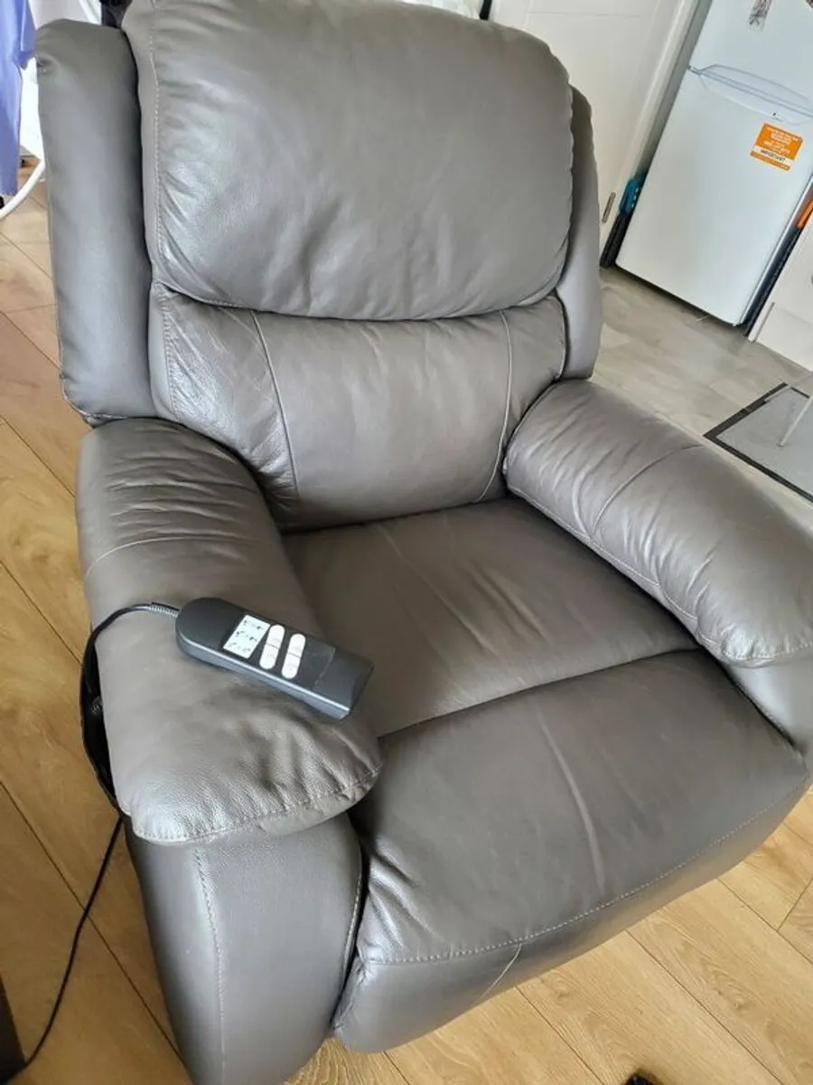 Faux Leather Recliner Riser - Image 2