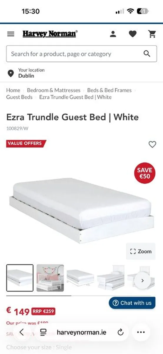 Trundle Guest Bed - Image 1