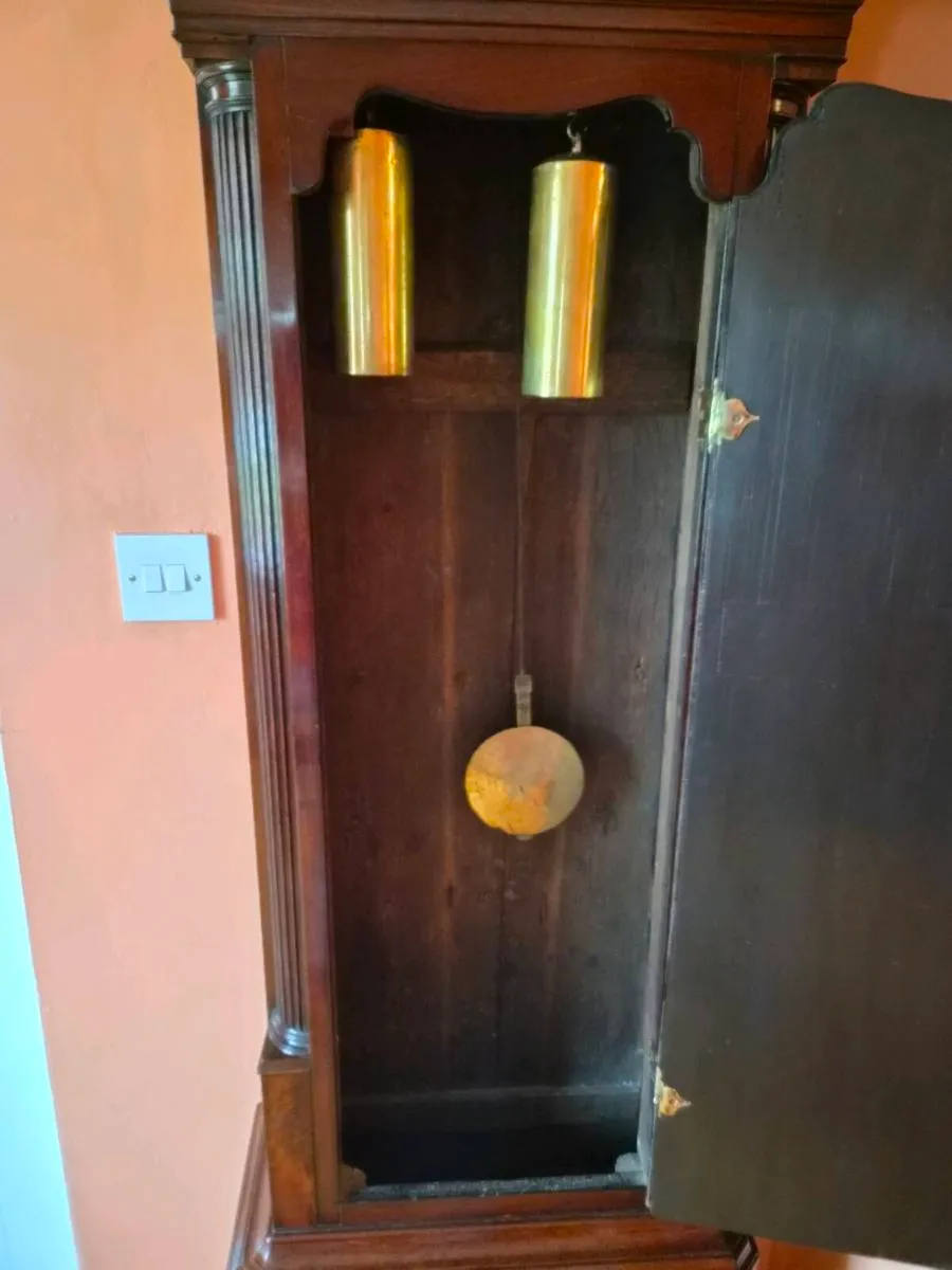 Mahogany longcase clock - Image 3