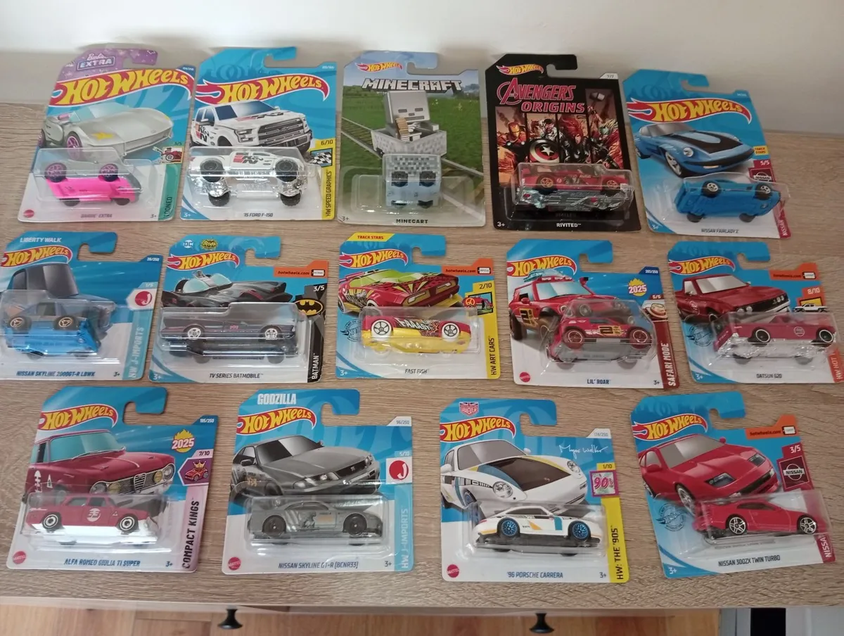 Collection Of Hot Wheels Vehicles All Sealed - Image 1