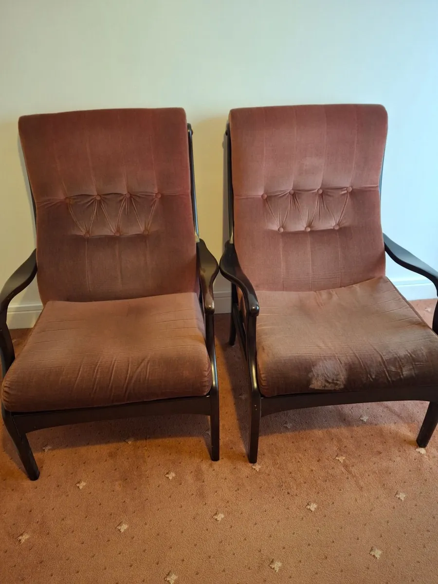 Mahogany Armchairs - Image 3