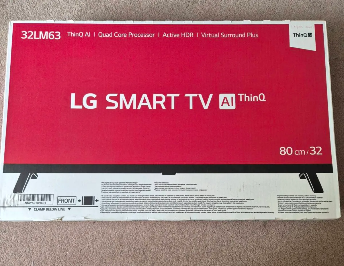 New LG 32" Smart TV - Image 1