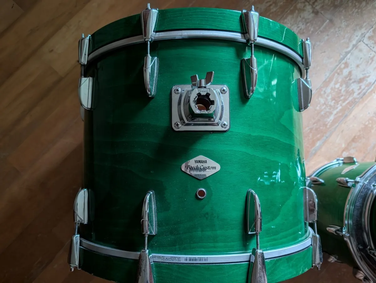 Yamaha beech custom vintage kit used - Image 2