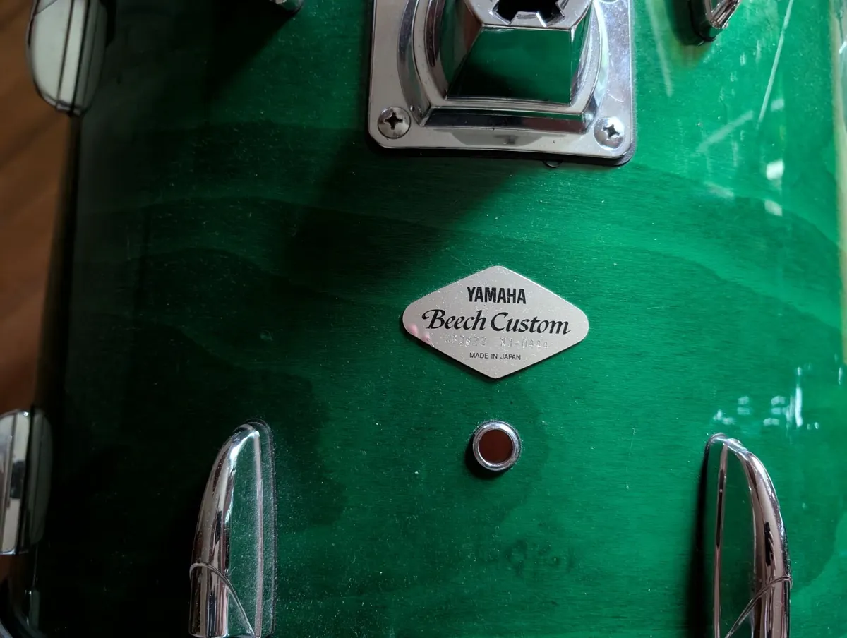 Yamaha beech custom vintage kit used - Image 3