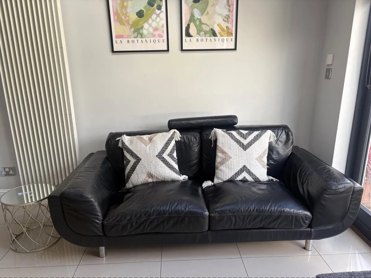 Leather Sofa - Image 1
