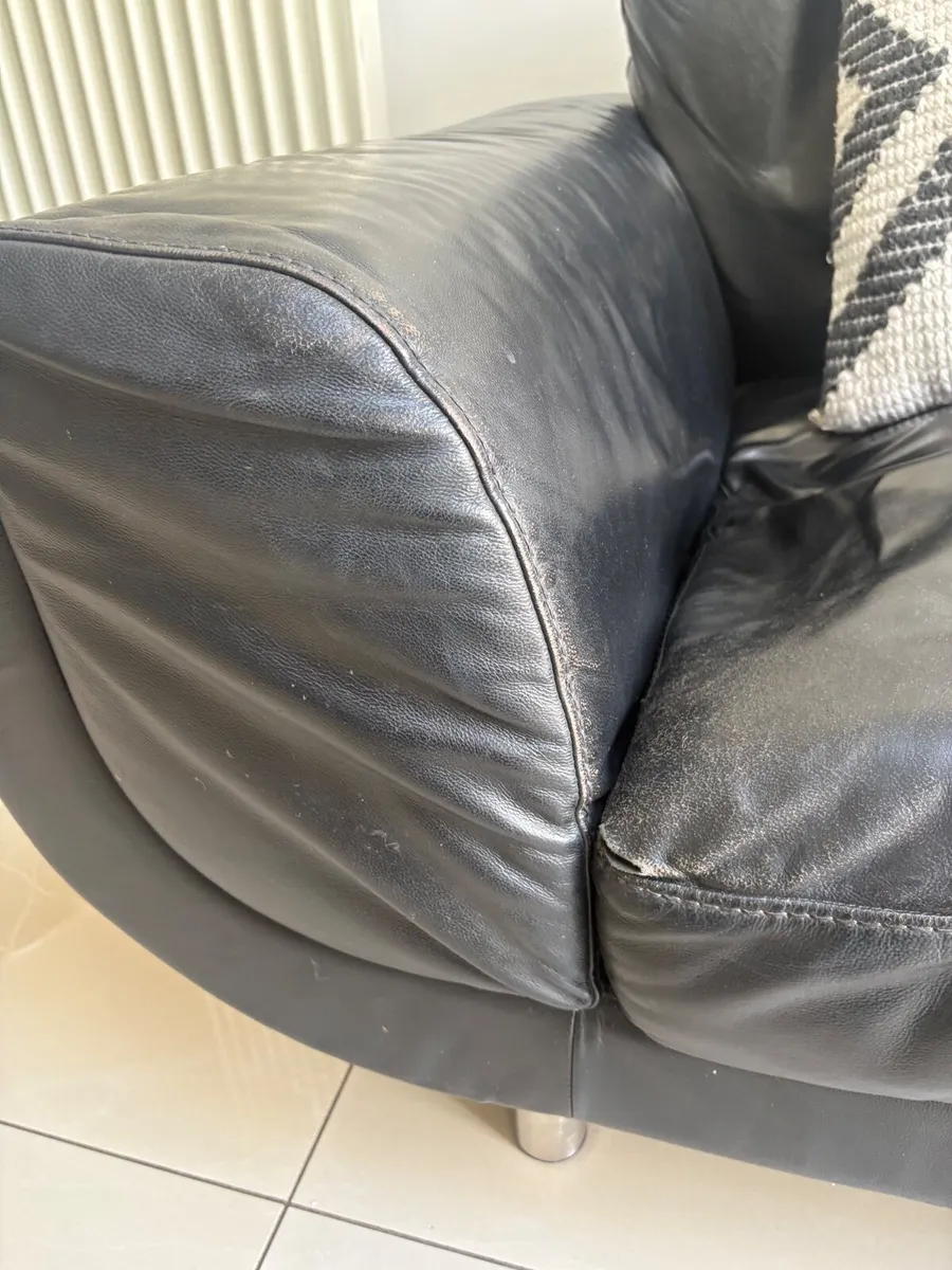 Leather Sofa - Image 3