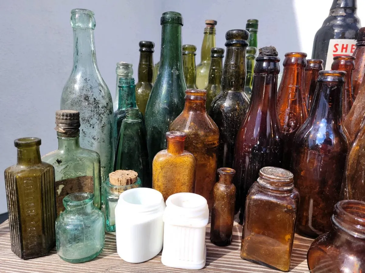 Glass bottles for sale - Image 2