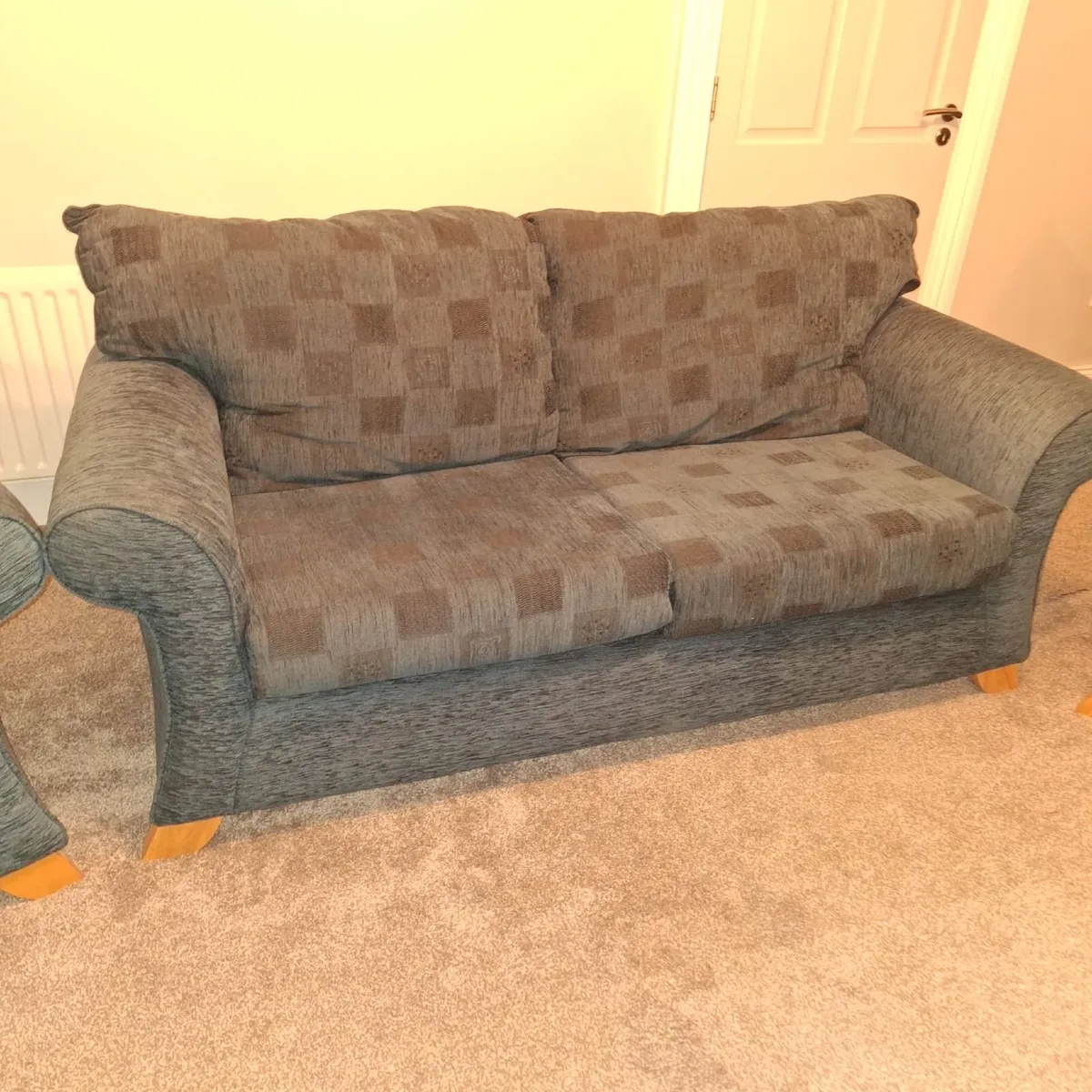 Navy Sofa suite 3-1-1 - Image 3