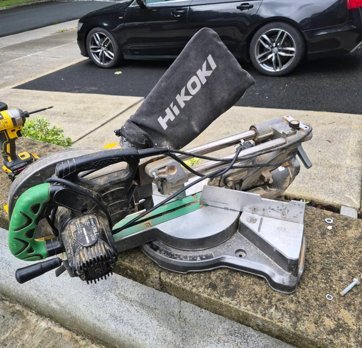 Hikoki sliding mitre saw - Image 1