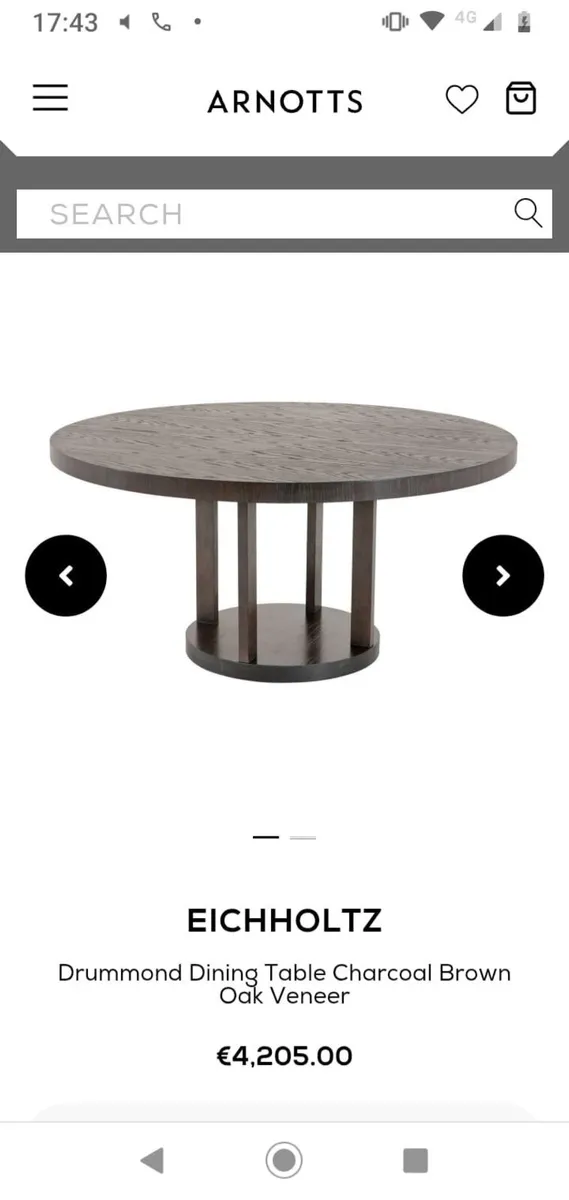 Dinner table  Brand NEW - Image 1