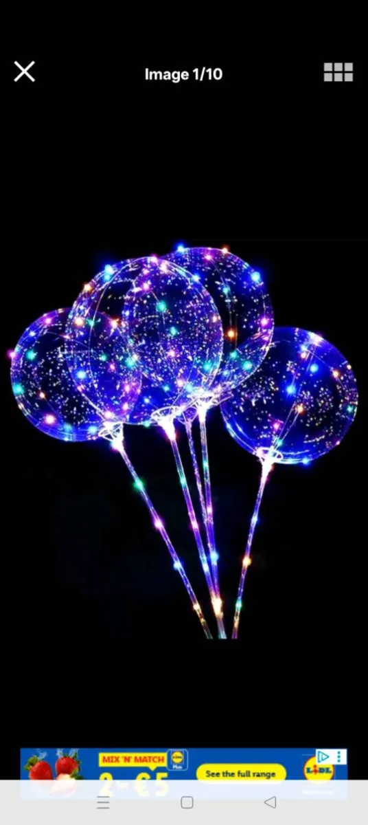 LED Balloons For Sale (x100) - Image 1