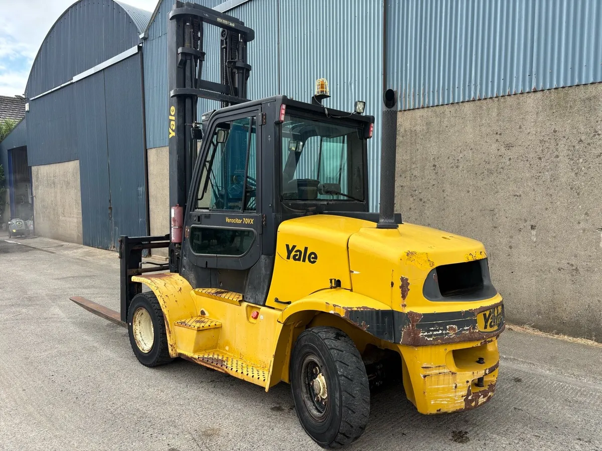 2012 Yale 7 Tonne Diesel Forklift - Image 3
