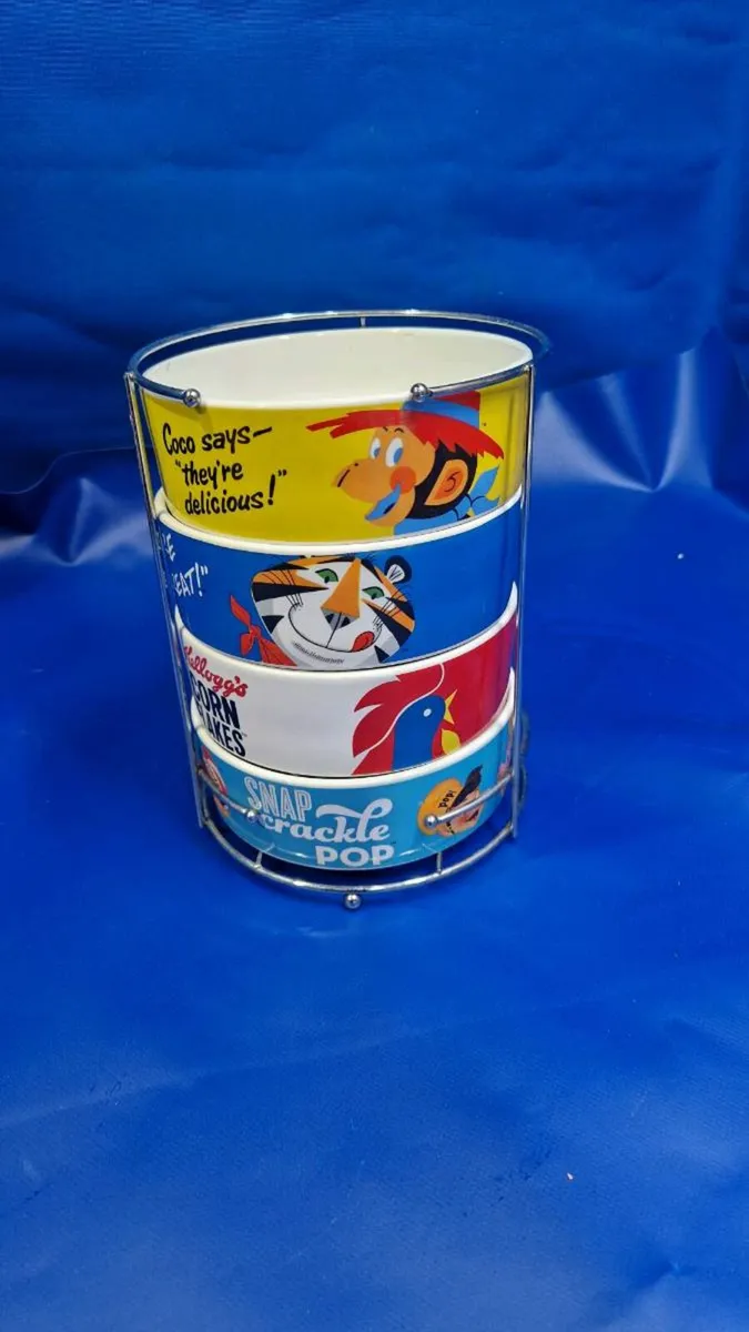 Kellogg’s Ceramic Cereal Bowl Set - Image 1