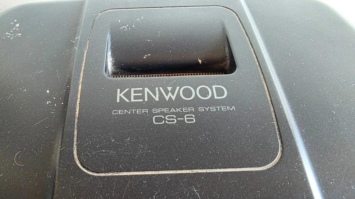 Kenwood CS-6 center speaker - Image 2