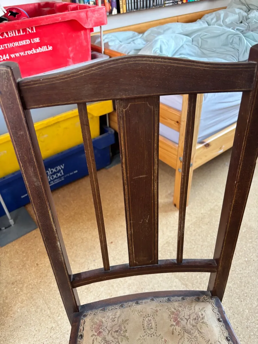 Edwardian bedroom chair - Image 2