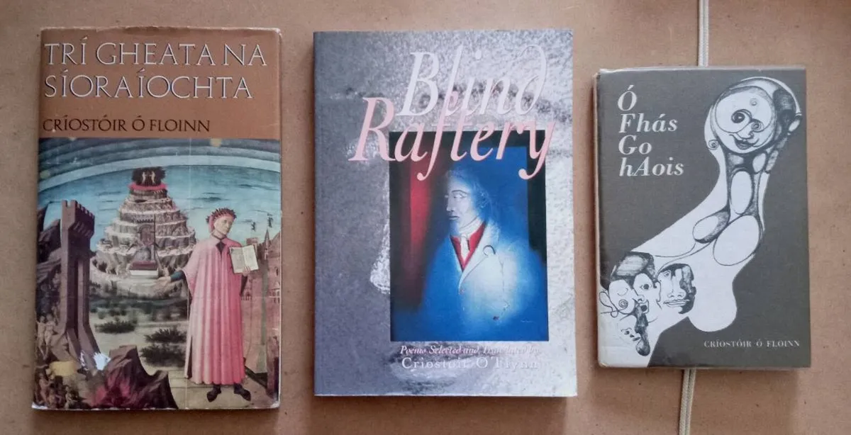 Three Criostoir O Floinn Irish Books