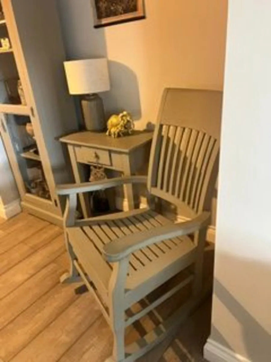 Handpainted Rocking Chair - Image 4